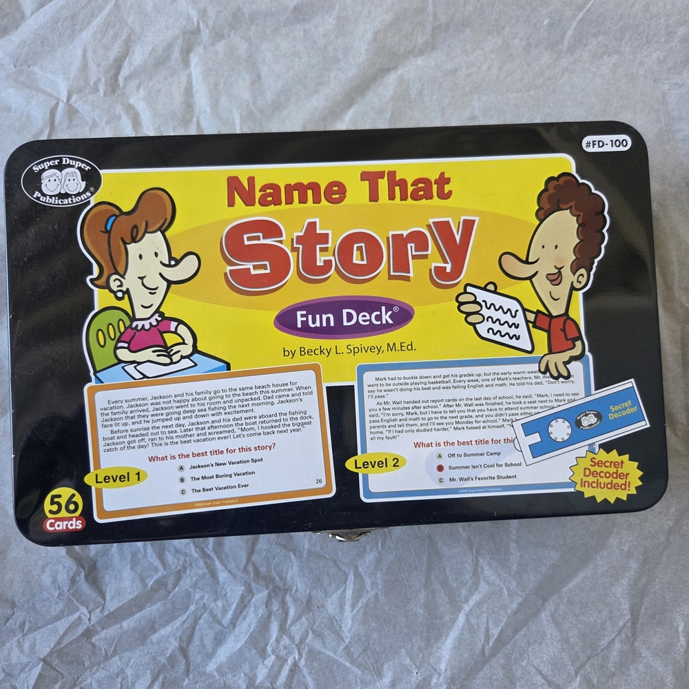 Name That Story Fun Deck